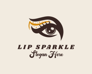 Beauty Eyelash Sparkle logo design