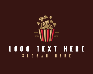 Popcorn Cinema Snack logo