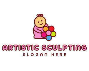 Kids Birthday Party logo design