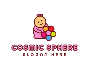 Kids Birthday Party logo design