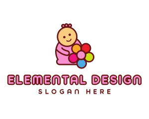 Kids Birthday Party logo design