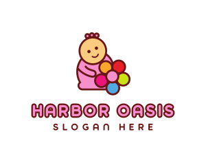 Kids Birthday Party logo design