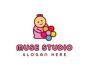 Kids Birthday Party logo design