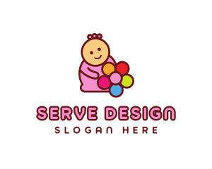 Kids Birthday Party logo design