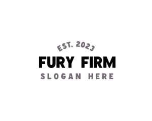 Professional Masculine Firm logo design