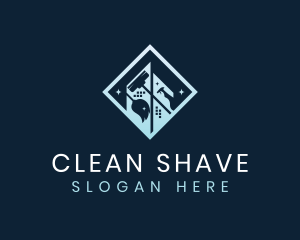 Housekeeping Cleaning Sanitation logo design