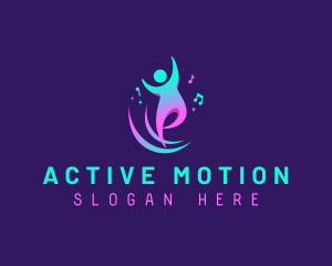 Dance Fitness Studio logo design