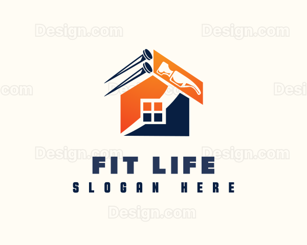 Construction Repair Workshop Logo