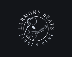 Banjo Musician Instrument  logo
