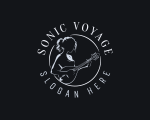 Banjo Musician Instrument  logo