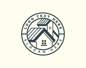 House Roofing Real Estate logo