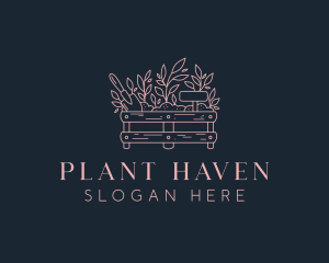 Landscaping Plant Gardening logo design