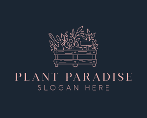 Landscaping Plant Gardening logo design