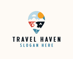 Adventure Travel Destination  logo
