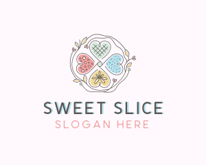 Sweet Heart Cookies logo design