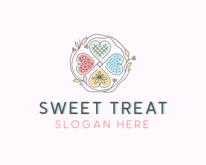 Sweet Heart Cookies logo design