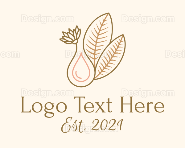 Leaf Flower Essence Oil Logo