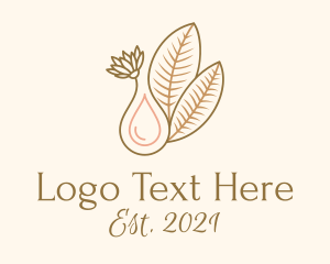 Leaf Flower Essence Oil logo
