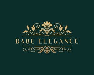 Elegant Floral Salon logo design