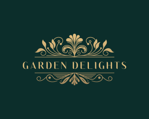 Elegant Floral Salon logo design