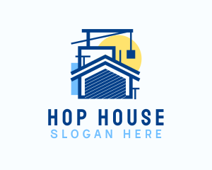 Construction Urban House logo design