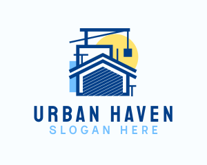 Construction Urban House logo design