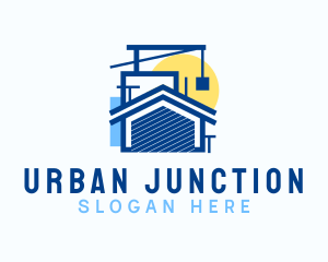 Construction Urban House logo design