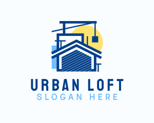 Construction Urban House logo design