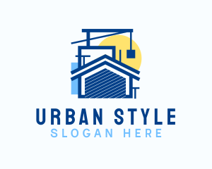 Construction Urban House logo design