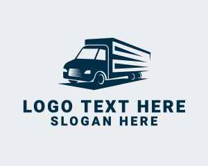 Logistics Vehicle Truck logo