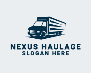 Logistics Vehicle Truck logo design