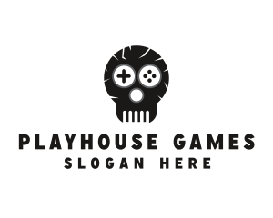 Game Skull Console logo design