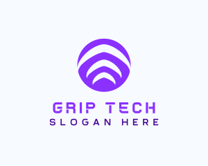 Digital Tech Waves logo design