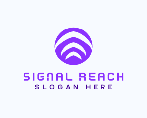 Digital Tech Waves logo design