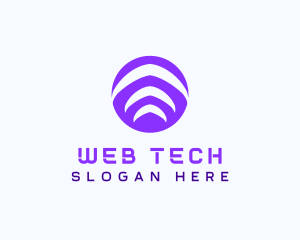 Digital Tech Waves logo design