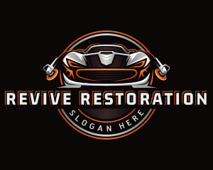 Restoration Detailing Car Polish logo