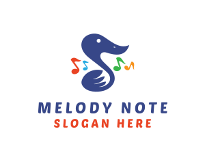 Musical Note Duck logo