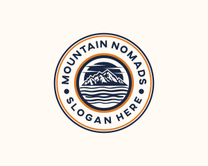 Mountain Waves Resort logo design