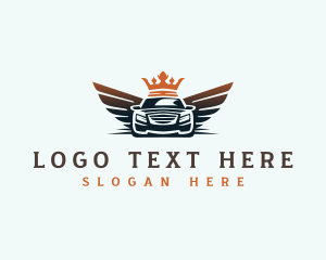 Car Luxury Wing Logo