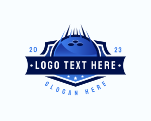 Bowling Club Leauge logo design