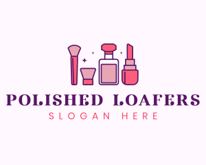 Cosmetics Glam Beauty logo design