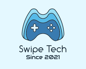 Tech Gamer Joystick logo design