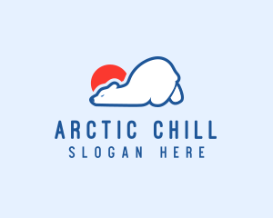 Sleepy Polar Bear  logo