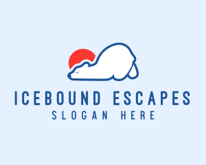 Sleepy Polar Bear  logo