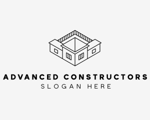 Mansion House Architecture logo design