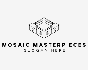 Mansion House Architecture logo design