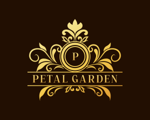 Elegant Floral Wedding logo design