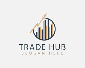 Premium Finance Graph logo design