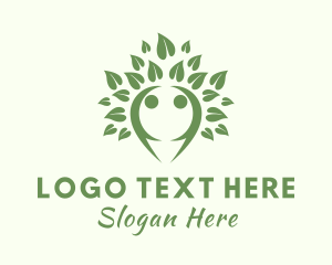 Human Leaf Organization  Logo