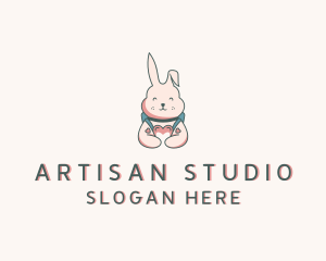 Bunny Rabbit Veterinary logo design